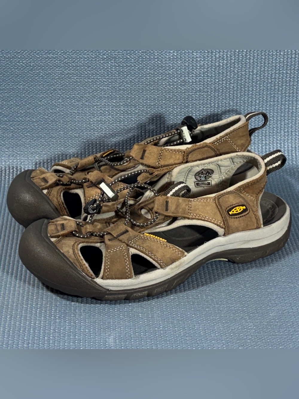 KEEN Women’s Venice Brown Leather Sandals Size 8.5